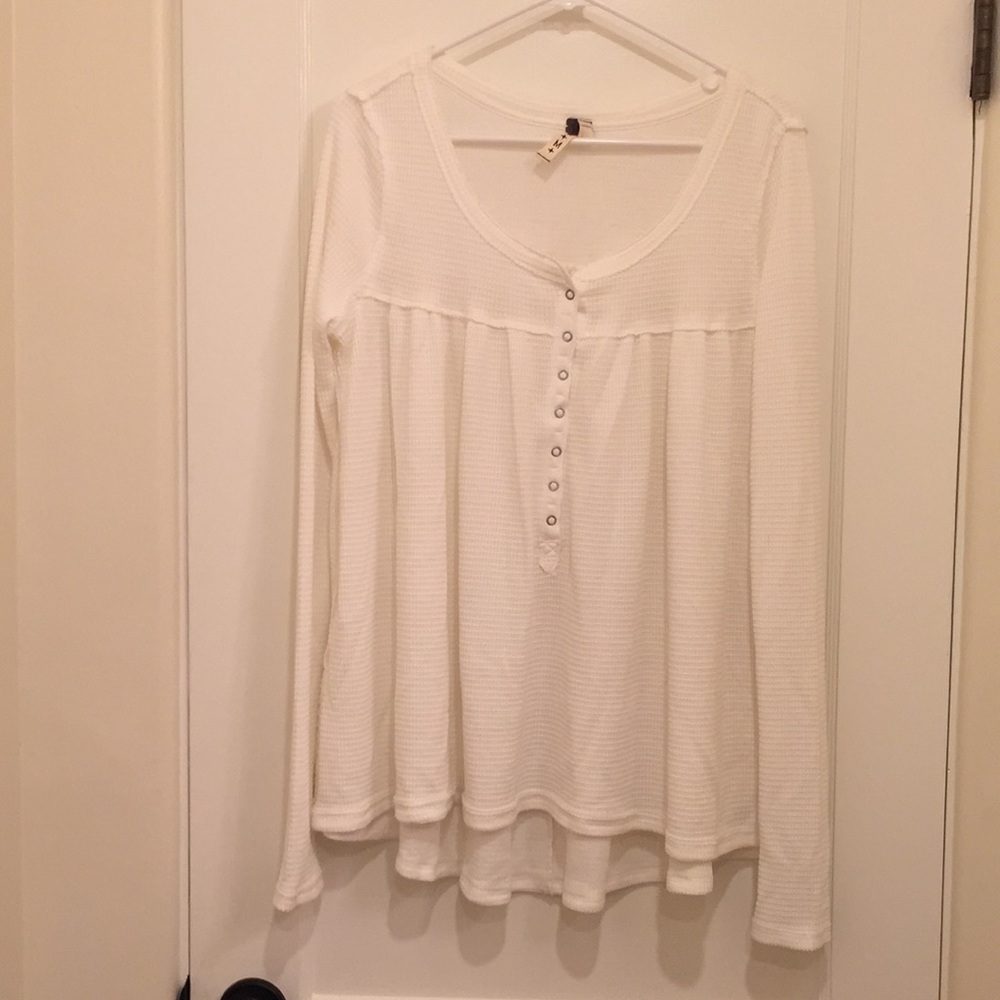 Free People Flowy Thermal Top